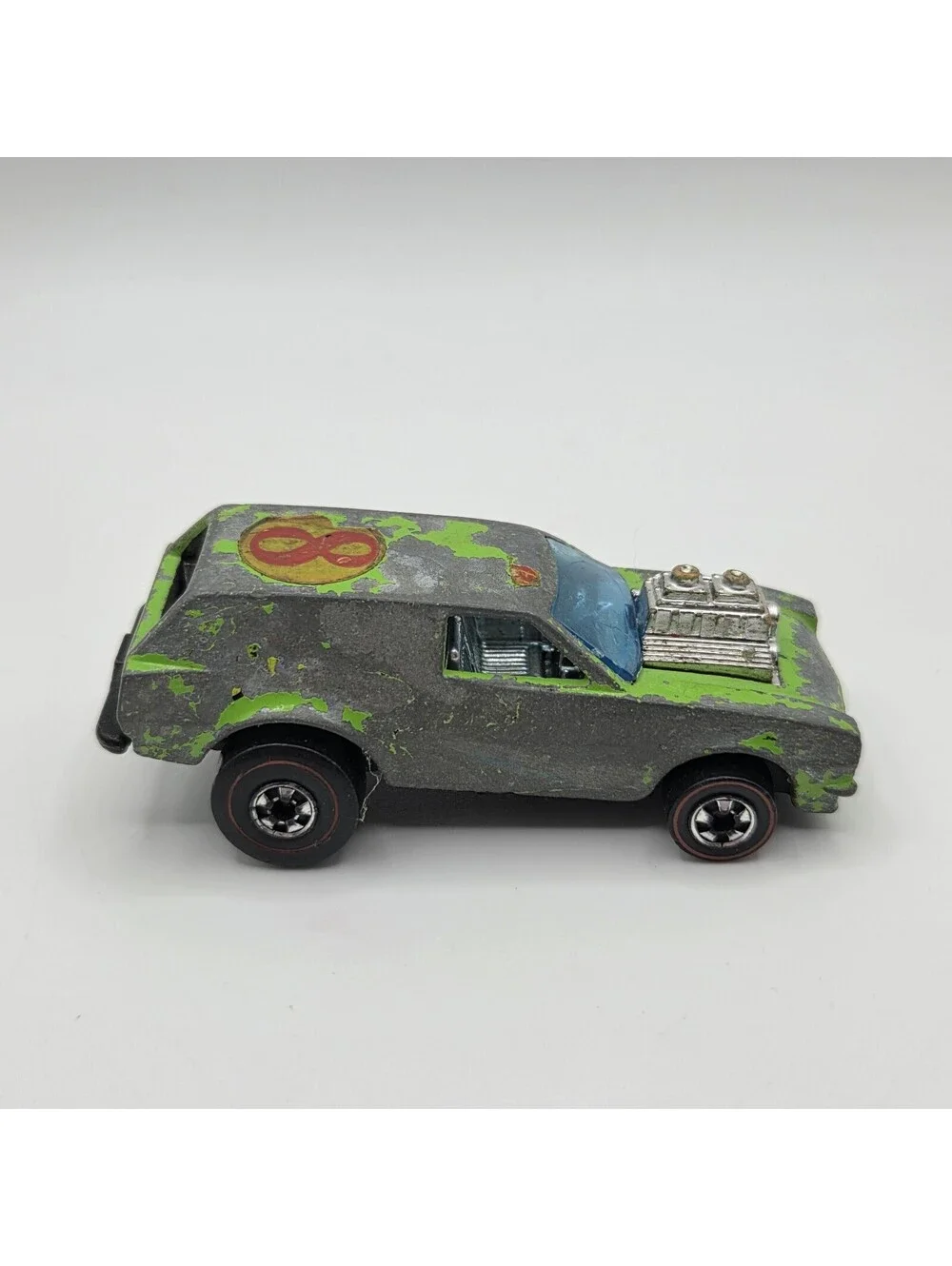 Hot Wheels Redline 1975 Poison Pinto Lime Green Vintage As/Is